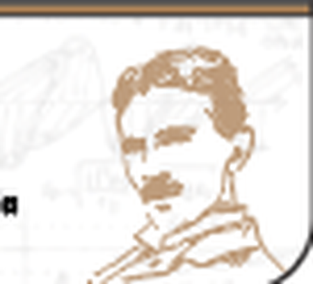 Nikola Tesla style sketch